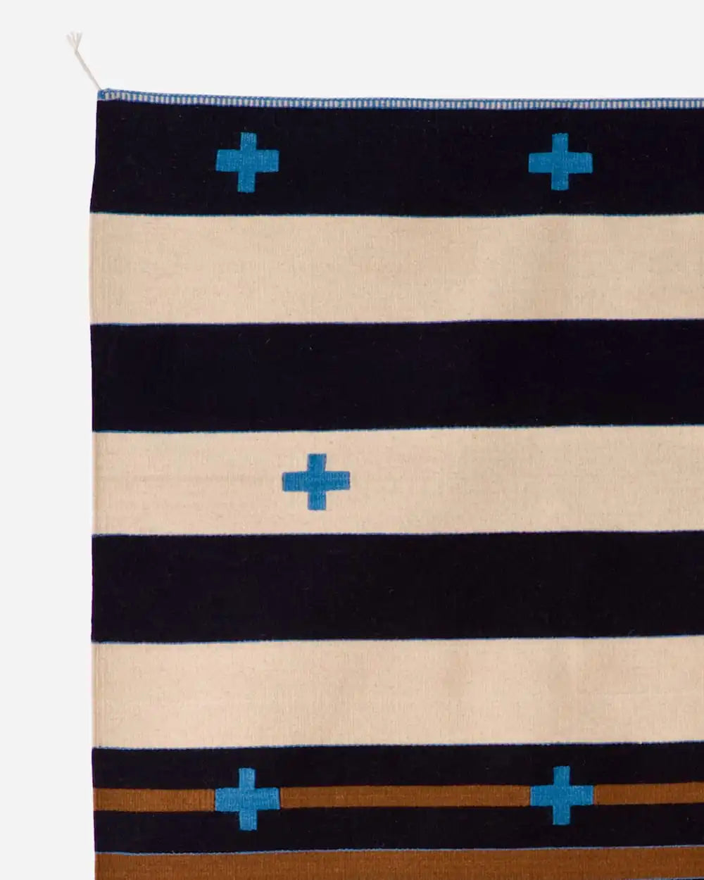 TURQUOISE CROSSES RUG
