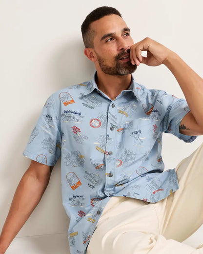 MEN'S SHORT-SLEEVE NATIONAL PARK SHORELINE SHIRT