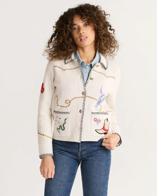WOMEN'S SOUVENIR CARDIGAN