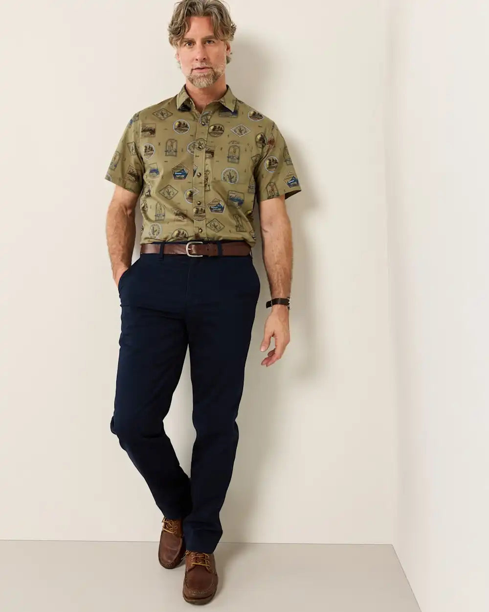 MEN'S SHORT-SLEEVE NATIONAL PARK SHORELINE SHIRT