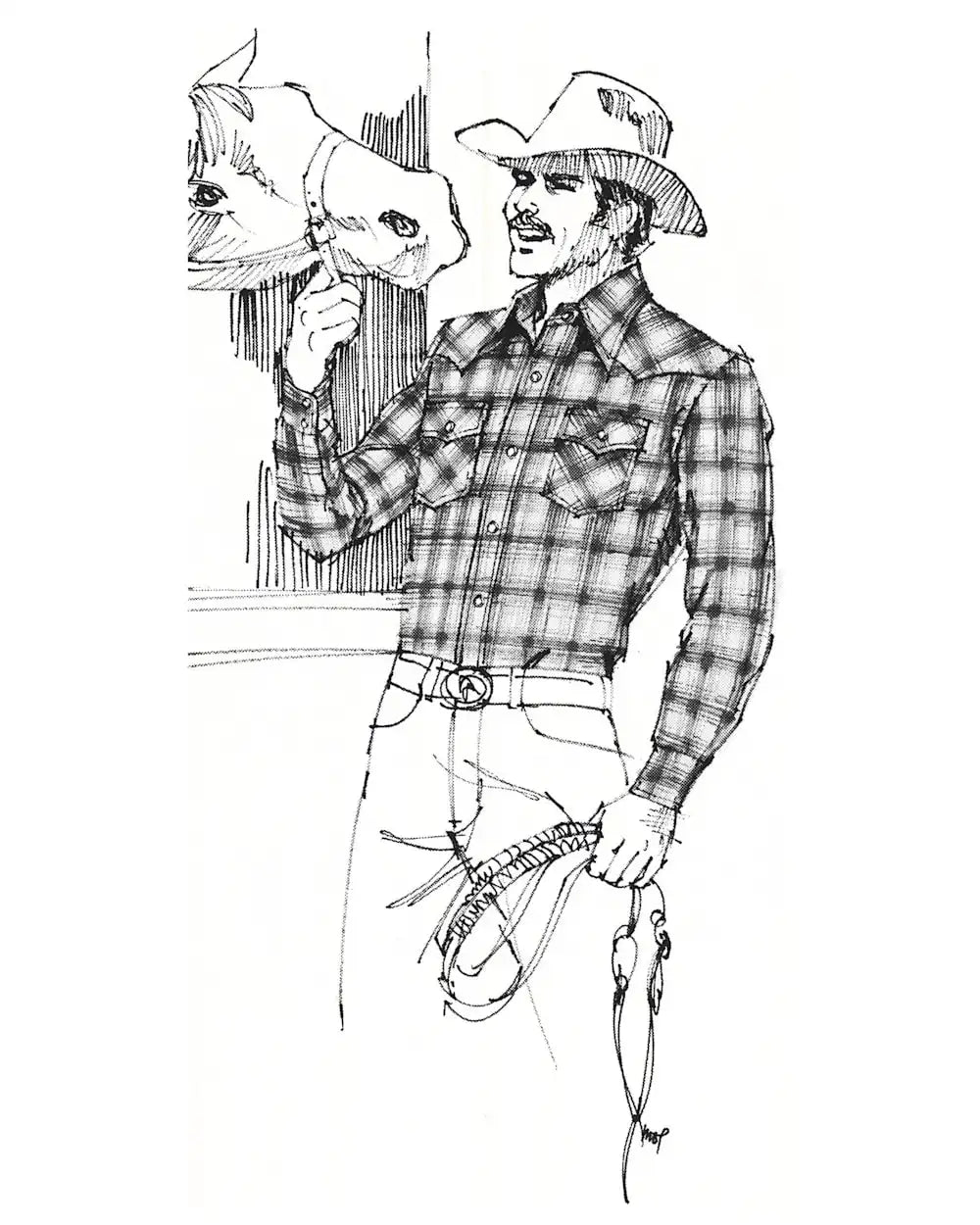 MEN'S PLAID SNAP-FRONT WESTERN CANYON SHIRT