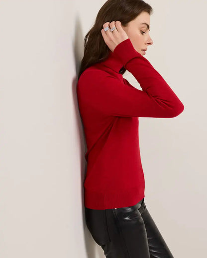 WOMEN'S MERINO TURTLENECK