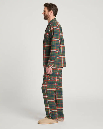 MEN'S PLAID FLANNEL PAJAMA SET