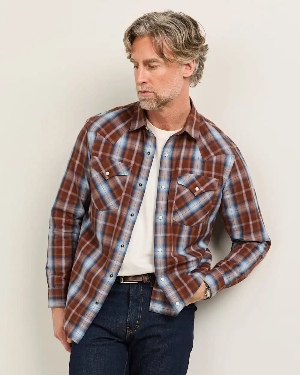 MEN'S PLAID CANYON COTTON SHIRT