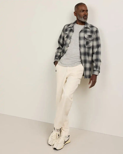 MEN'S PLAID BOARD SHIRT