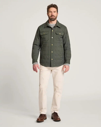 MEN'S ARROYO CRINKLE QUILTED SHIRT JACKET