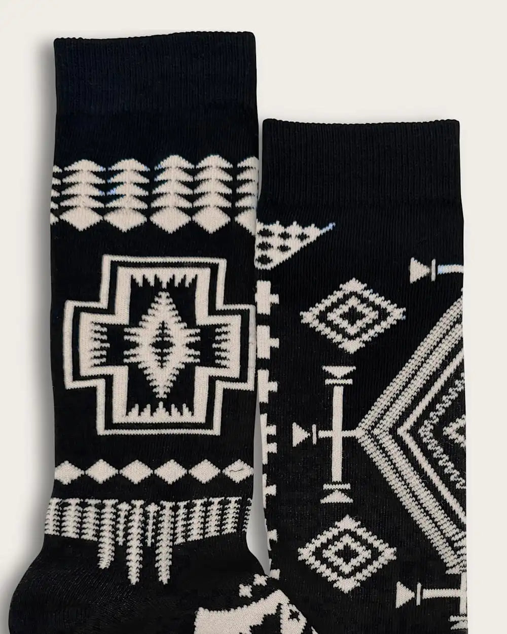 TRIO PATTERN CREW SOCKS