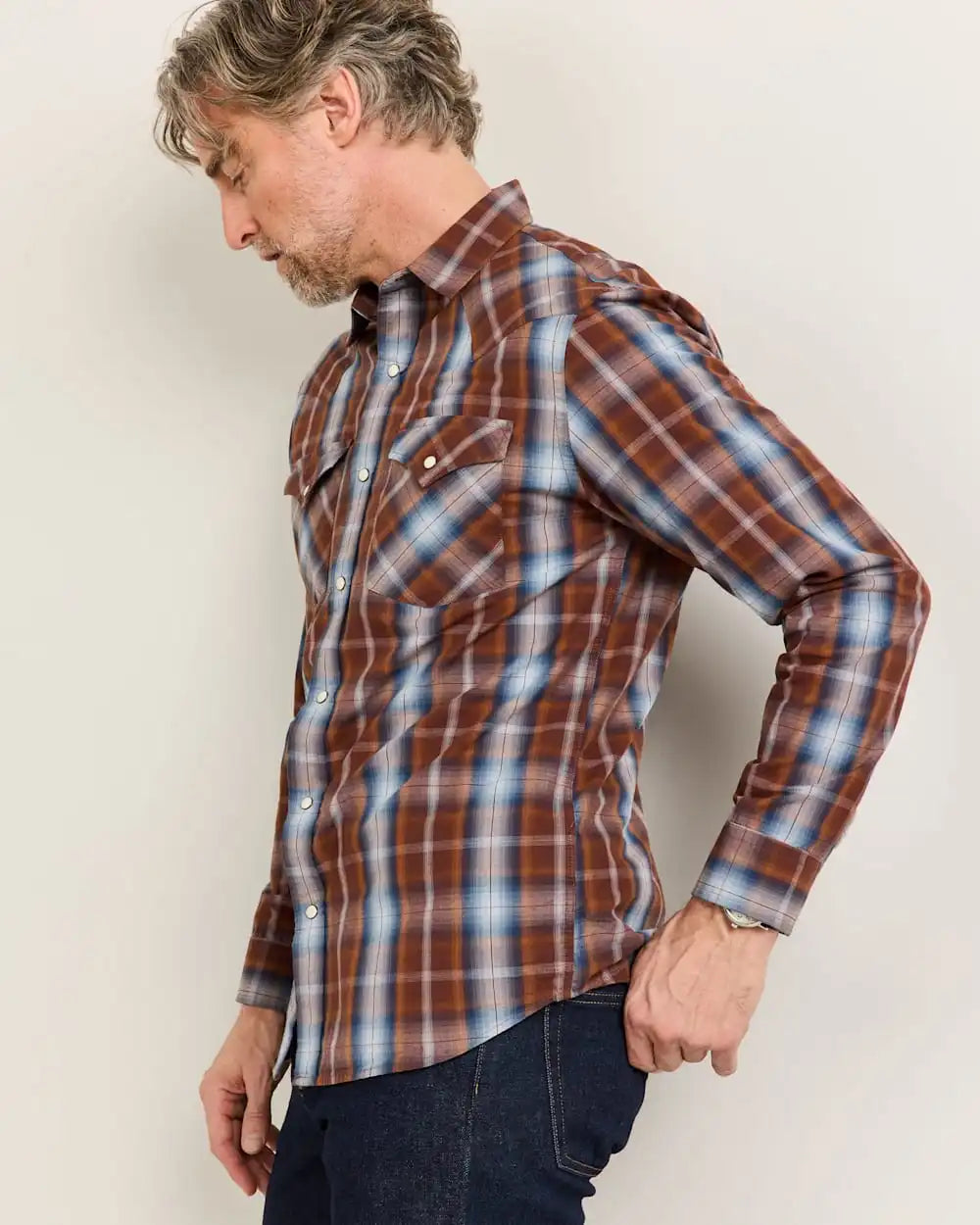 MEN'S PLAID CANYON COTTON SHIRT