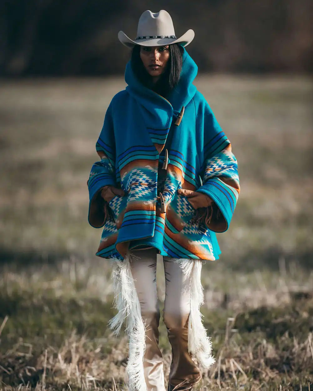 LINDSEY THORNBURG X PENDLETON BLANKET CLOAK