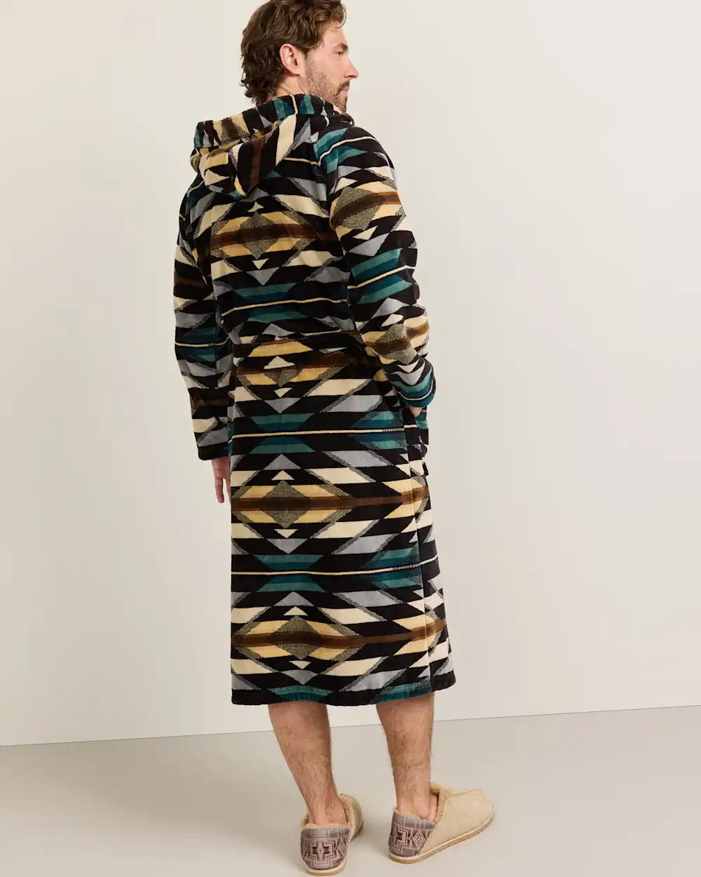 UNISEX WYETH TRAIL COTTON TERRY VELOUR BATHROBE