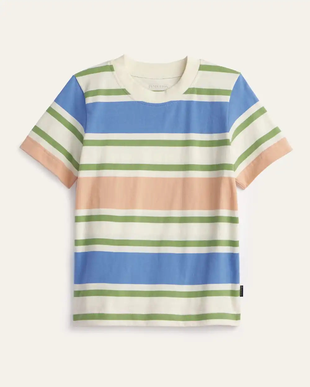 WOMEN'S SHORT-SLEEVE DESCHUTES STRIPE TEE