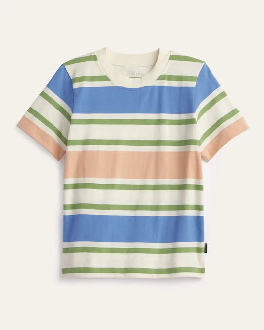 WOMEN'S SHORT-SLEEVE DESCHUTES STRIPE TEE