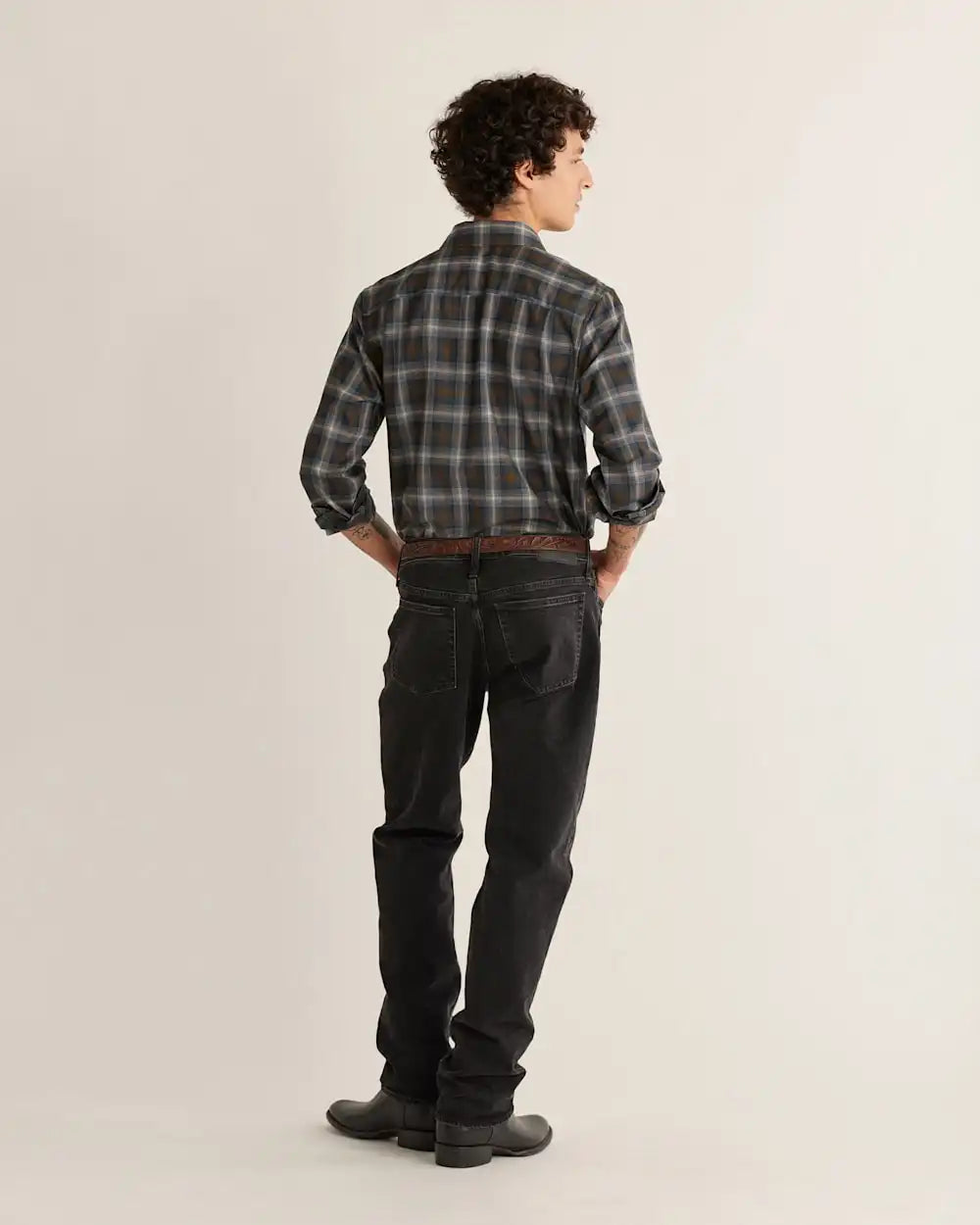 MEN'S MEN'S PLAID MERINO LODGE SHIRT