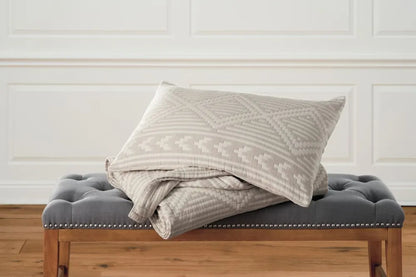 GANADO COTTON MATELASSE COVERLET SET