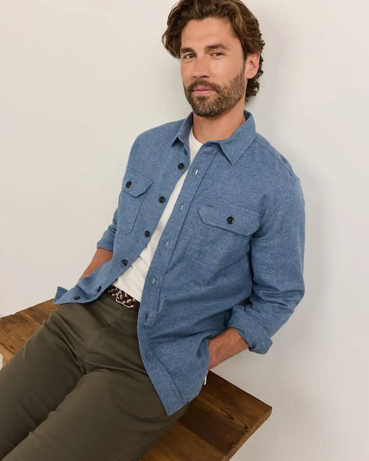 MEN'S BURNSIDE DOUBLEBRUSHED FLANNEL SHIRT