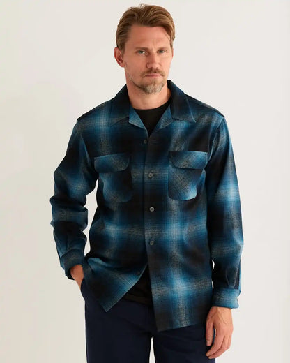 MEN'S PLAID BOARD SHIRT