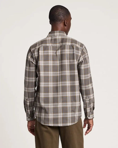 MEN'S MEN'S PLAID MERINO LODGE SHIRT