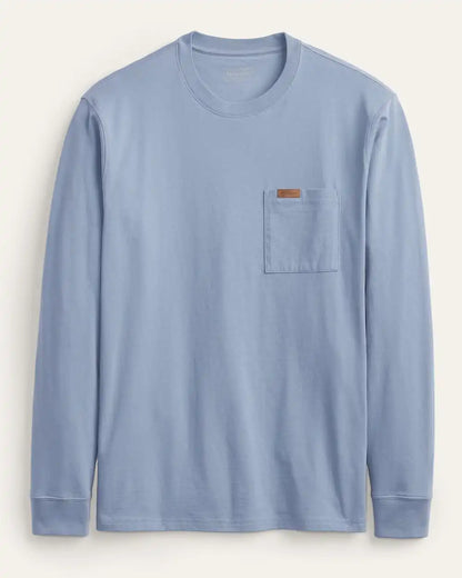 MEN'S LONG-SLEEVE DESCHUTES POCKET TEE