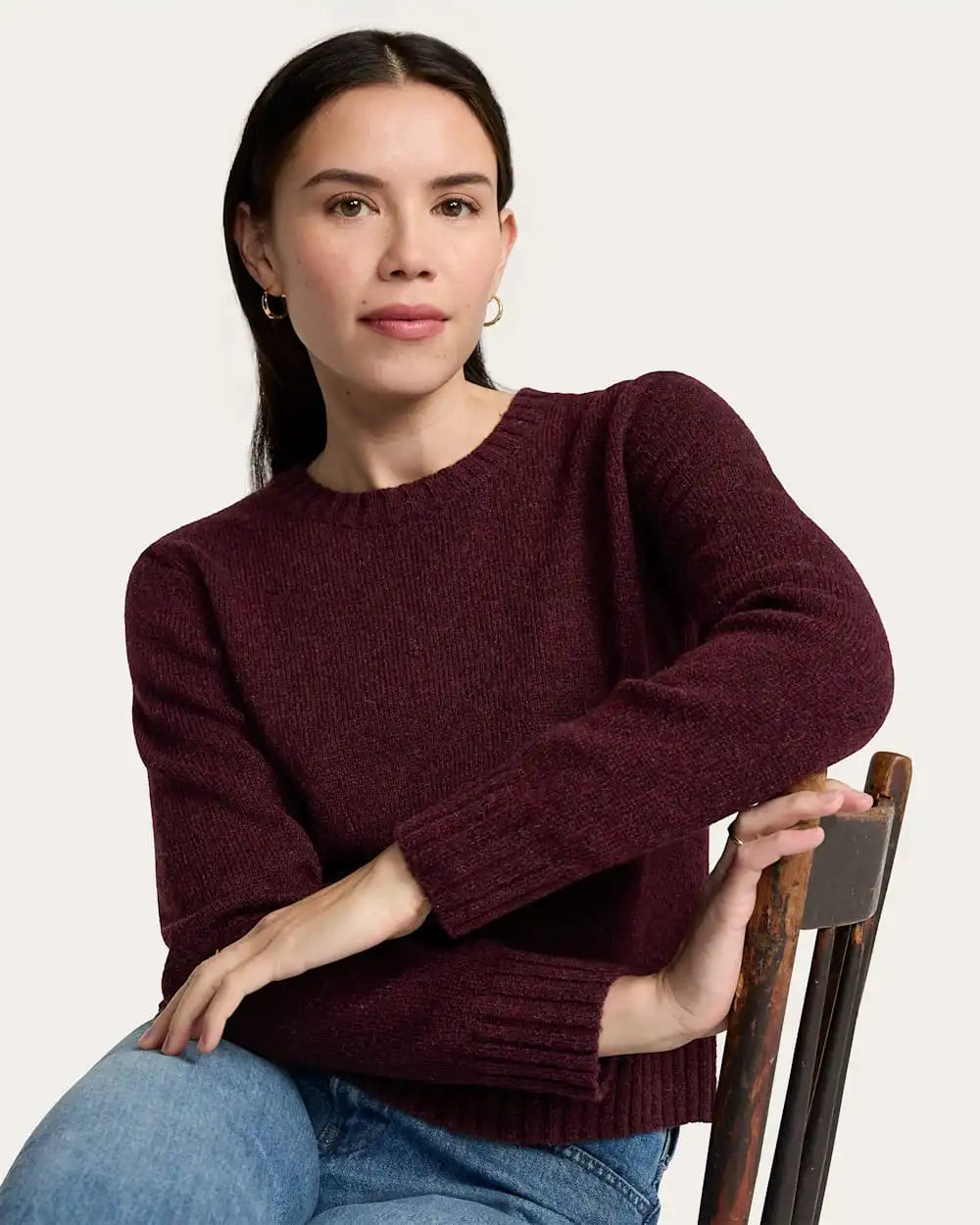 WOMEN'S SHETLAND COLLECTION CREWNECK