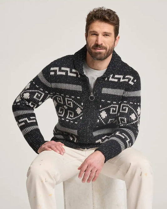 MEN'S WESTERLEY DONEGAL LAMBSWOOL CARDIGAN