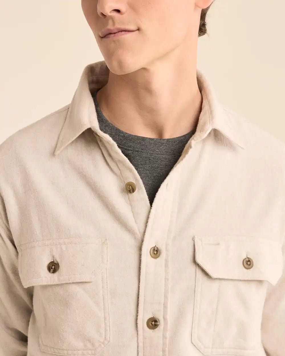 MEN'S BURNSIDE DOUBLEBRUSHED FLANNEL SHIRT