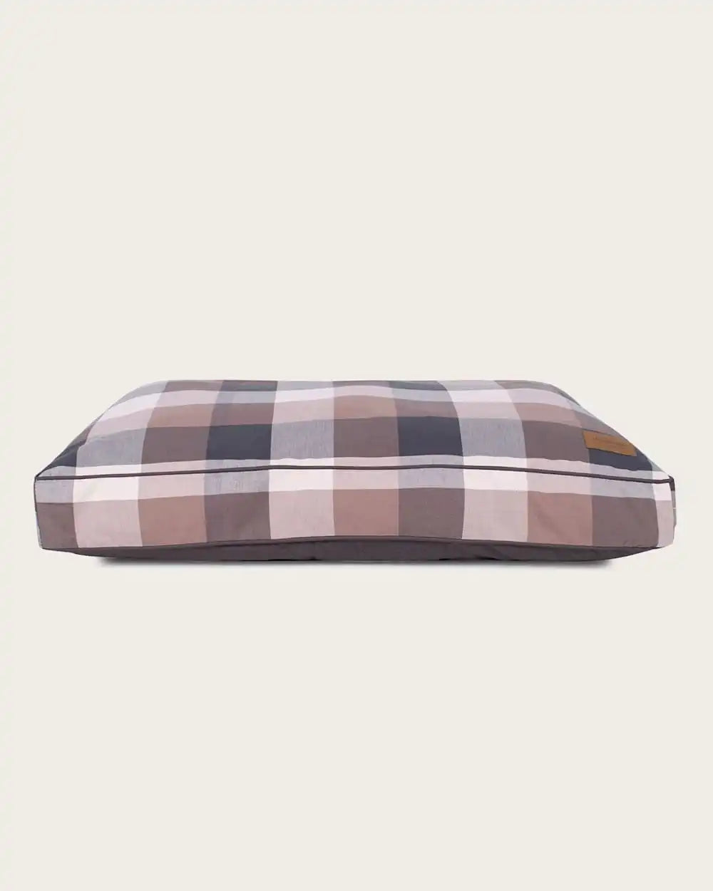 BLOCK PLAID PET BED - NAPPER