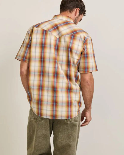 MEN'S SHORT-SLEEVE PLAID FRONTIER SHIRT