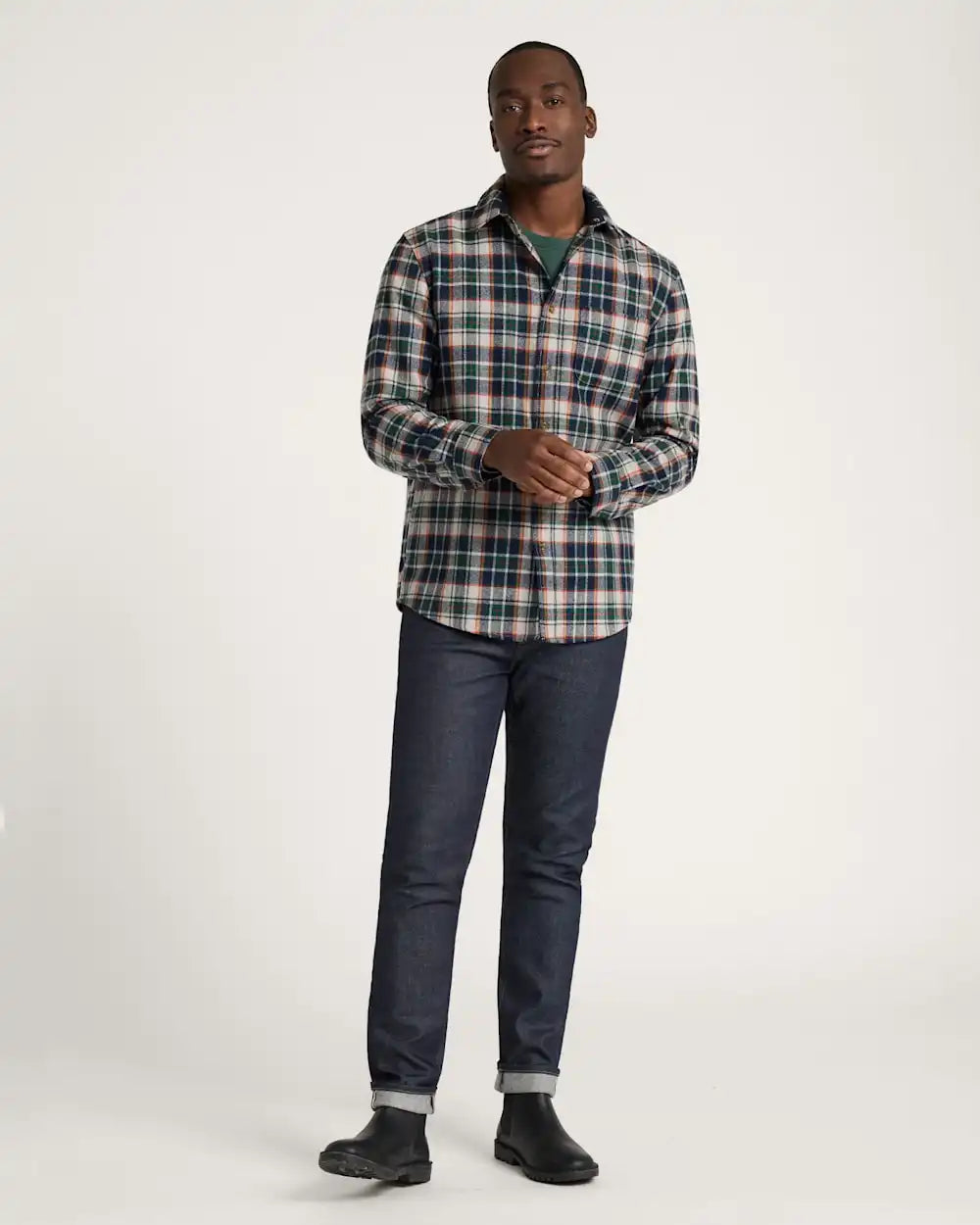MEN'S PLAID LODGE SHIRT