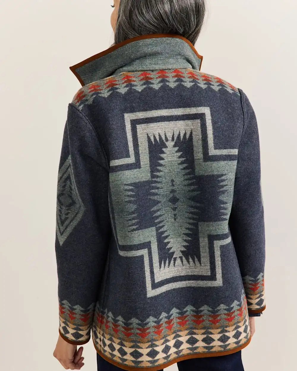 WOMEN'S HARDING REVERSIBLE WOOL COAT