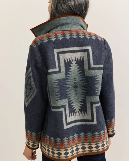 WOMEN'S HARDING REVERSIBLE WOOL COAT