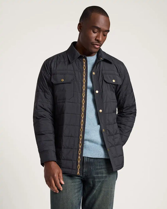MEN'S ARROYO CRINKLE QUILTED SHIRT JACKET