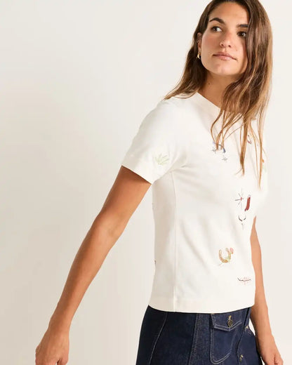 WOMEN'S SHORT-SLEEVE DESCHUTES CHARM TEE
