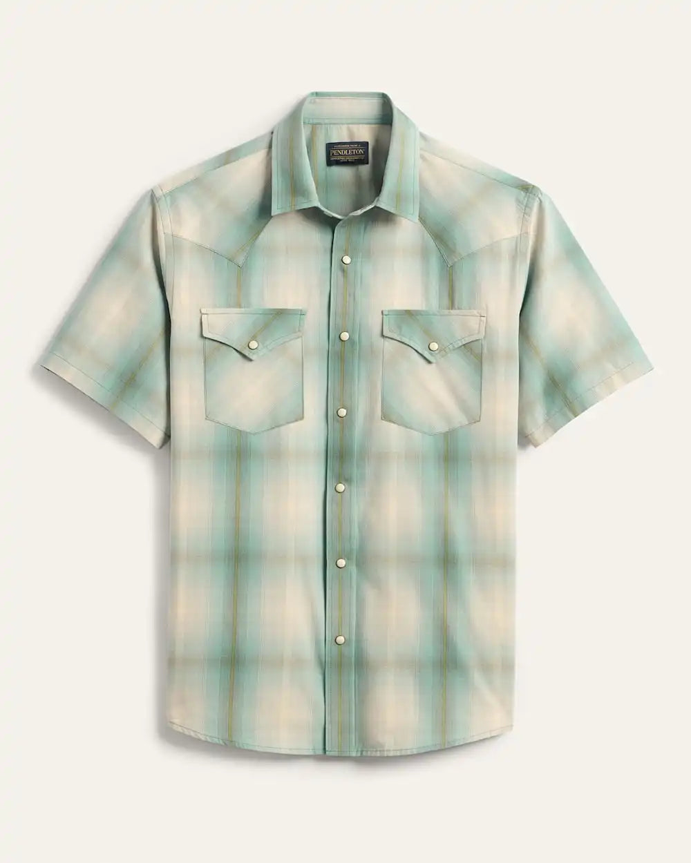 MEN'S SHORT-SLEEVE PLAID FRONTIER SHIRT