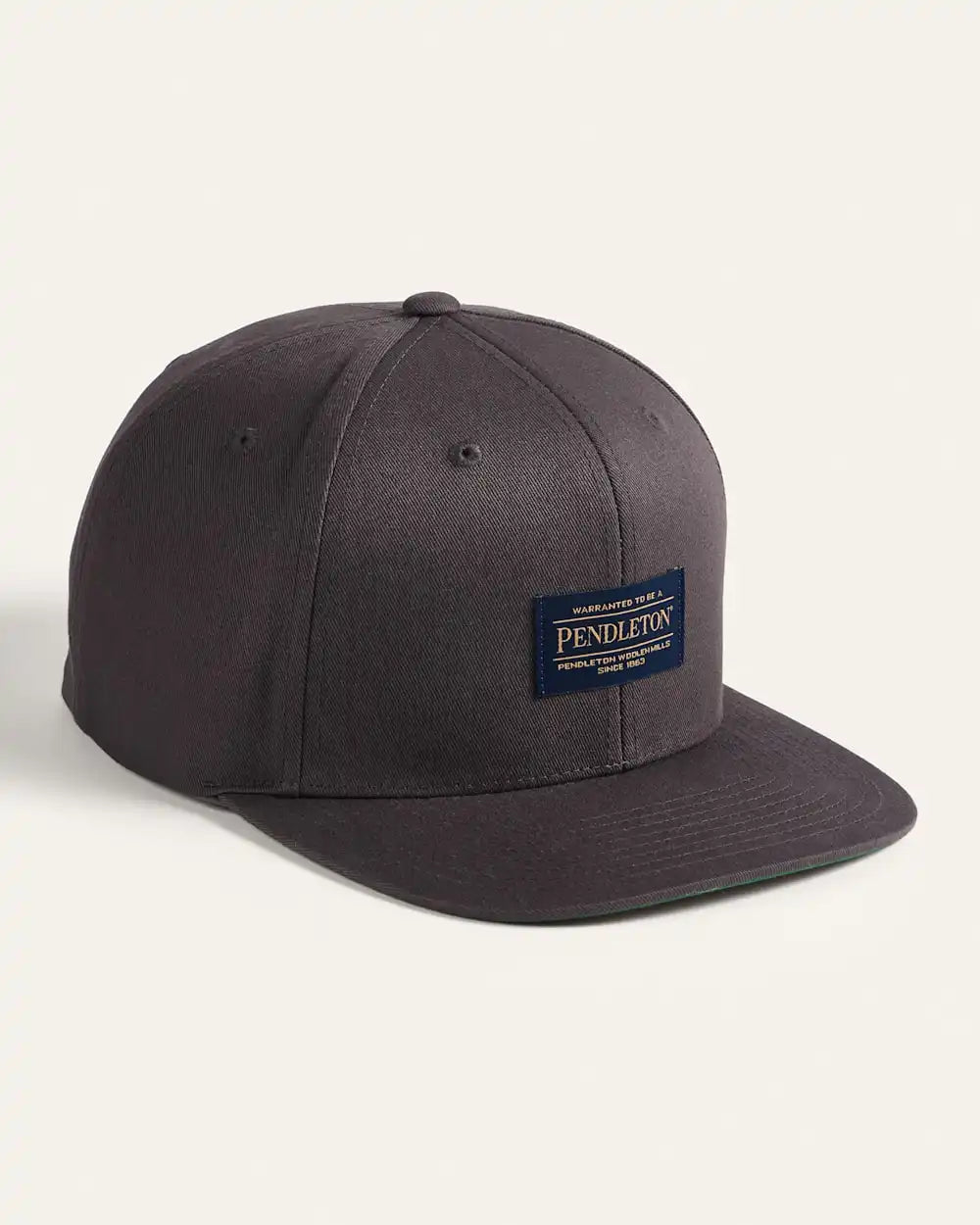 LOGO FLAT BRIM HAT