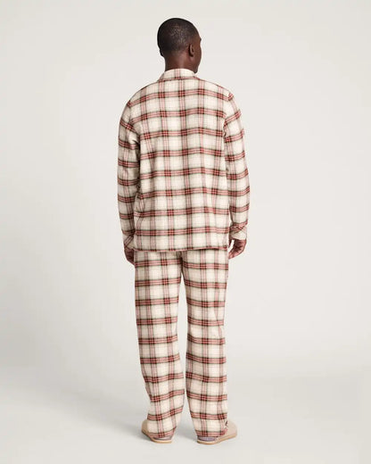 MEN'S PLAID FLANNEL PAJAMA SET