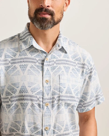 MEN'S SHORT-SLEEVE SHORELINE LINEN SHIRT
