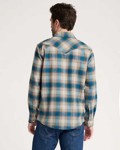 MEN'S PLAID SNAP-FRONT WESTERN CANYON SHIRT