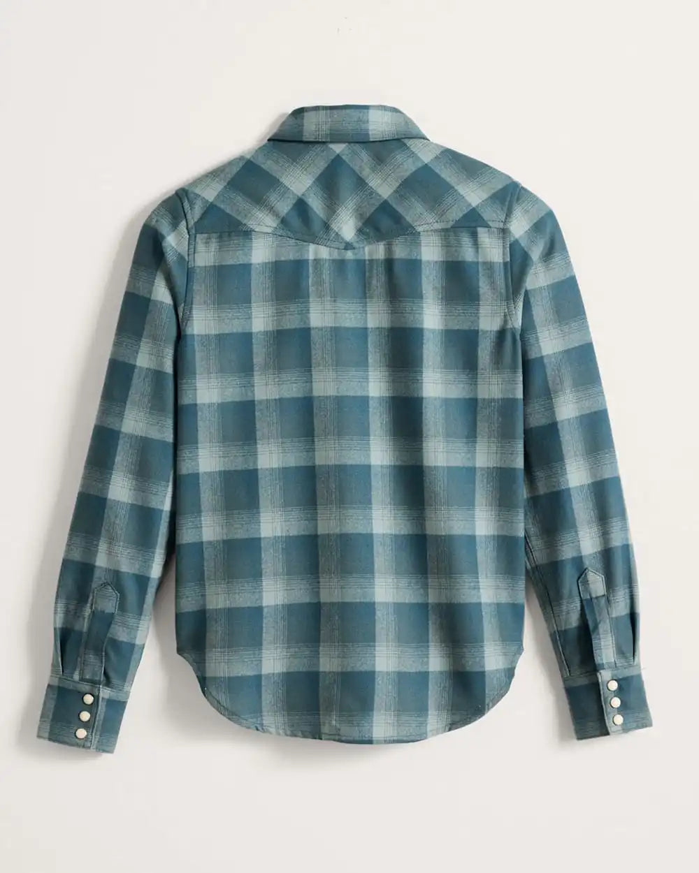 WOMEN'S PLAID WOOL GAMBLER SHIRT