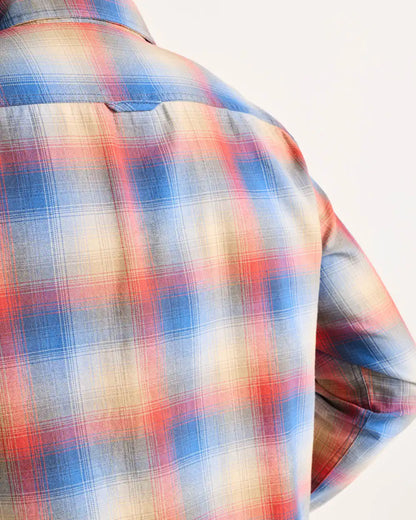 MEN'S PLAID BEACH SHACK COTTON SHIRT