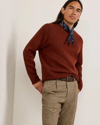 MEN'S SHETLAND COLLECTION SWEATER