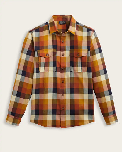 MEN'S MEN'S PLAID HARRISON MERINO SHIRT