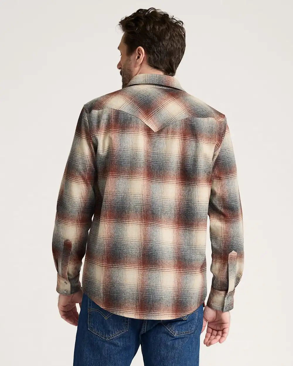MEN'S PLAID SNAP-FRONT WESTERN CANYON SHIRT