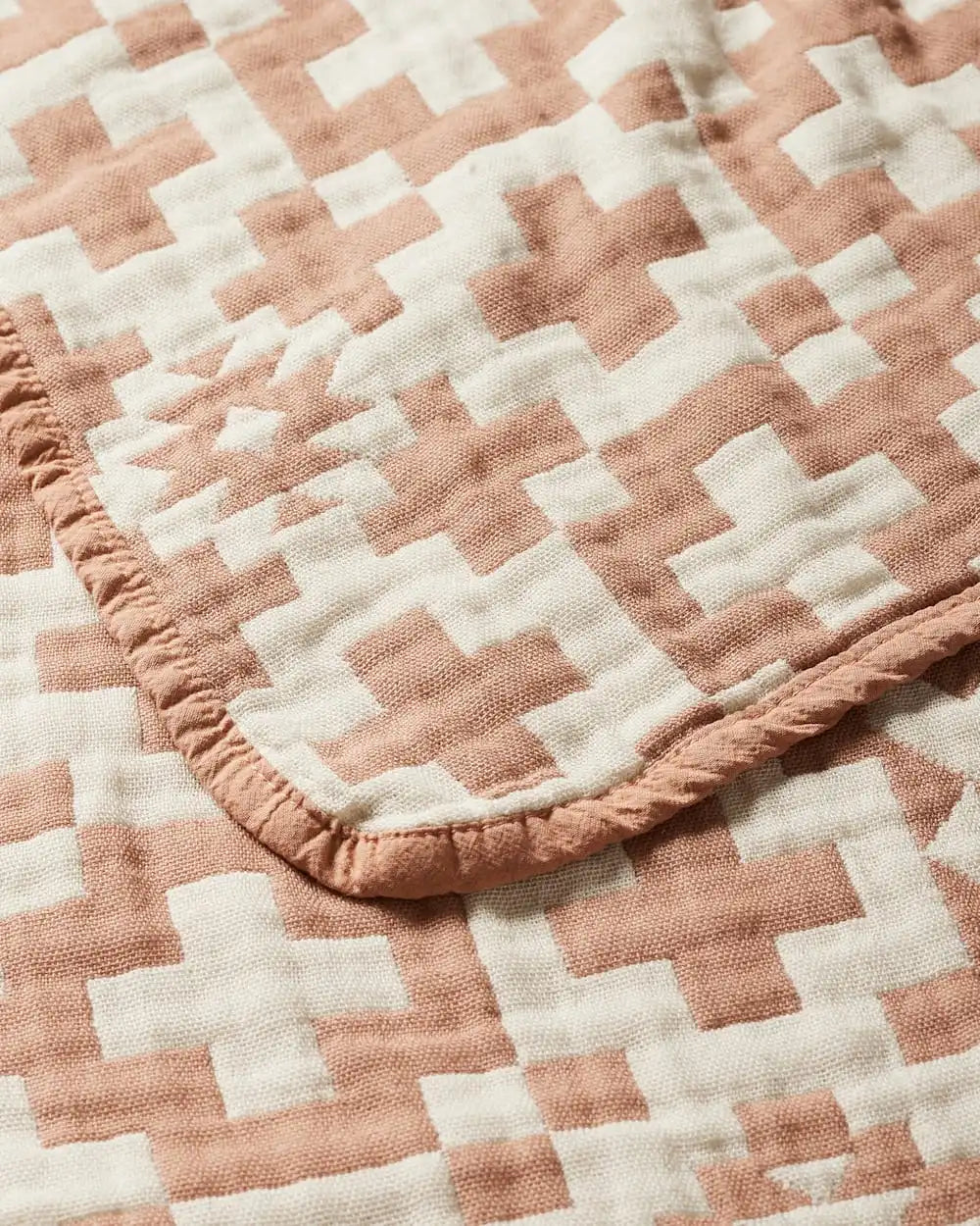 BLUE RIDGE ORGANIC COTTON BABY BLANKET