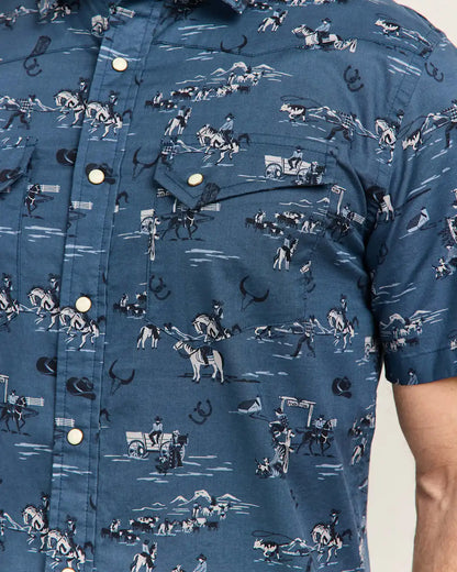 MEN'S SHORT-SLEEVE LARAMIE SNAP-FRONT SHIRT