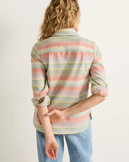 WOMEN'S STRIPE BOARD SHIRT