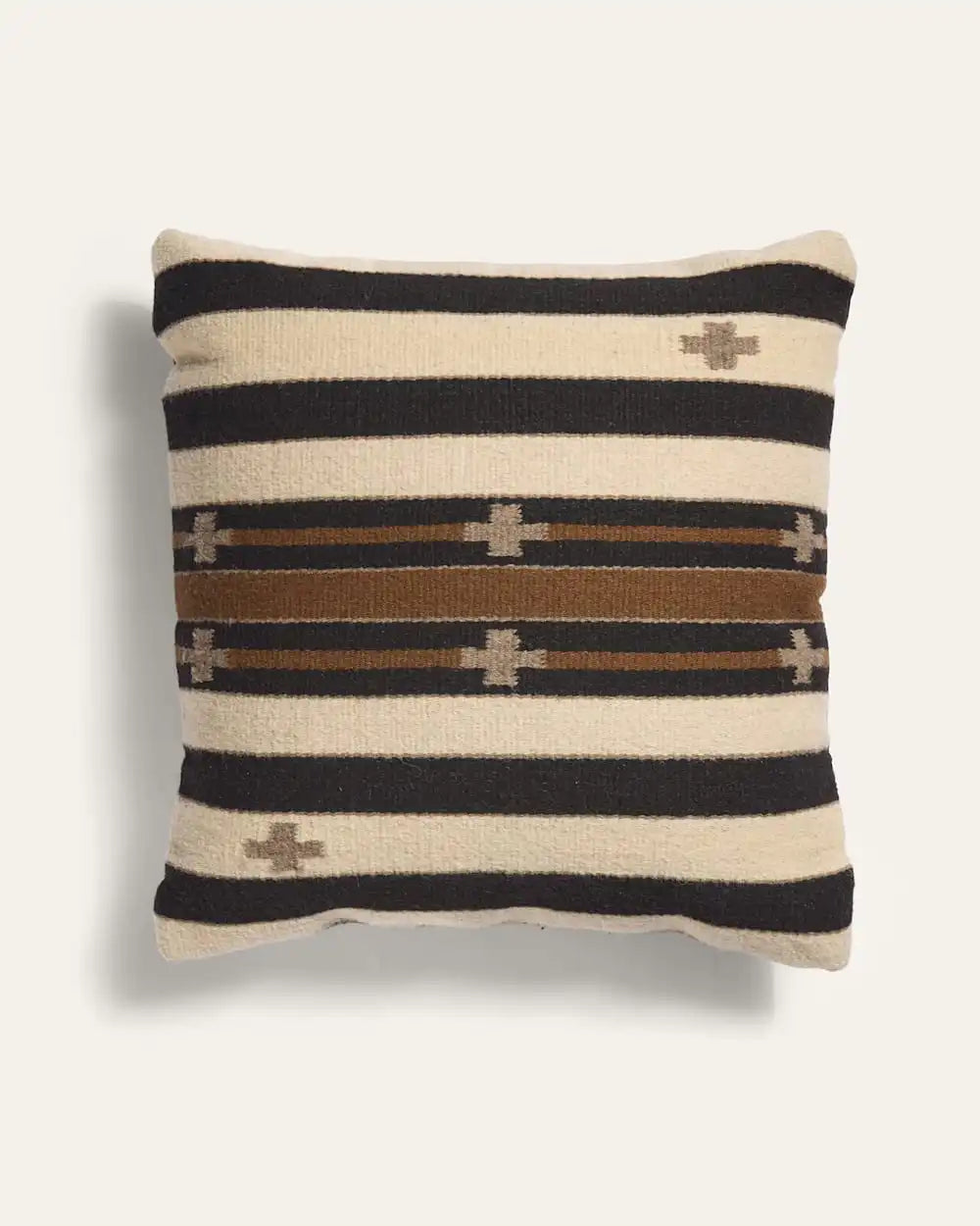 TURQUOISE CROSSES SQUARE PILLOW