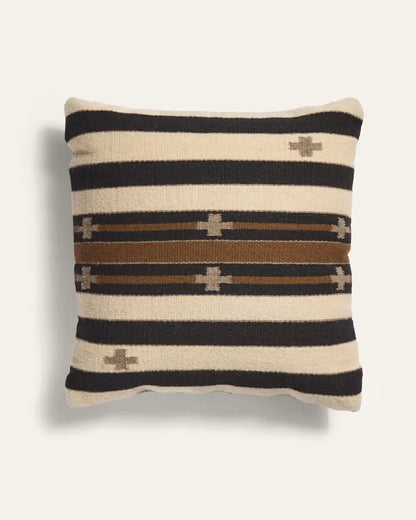 TURQUOISE CROSSES SQUARE PILLOW