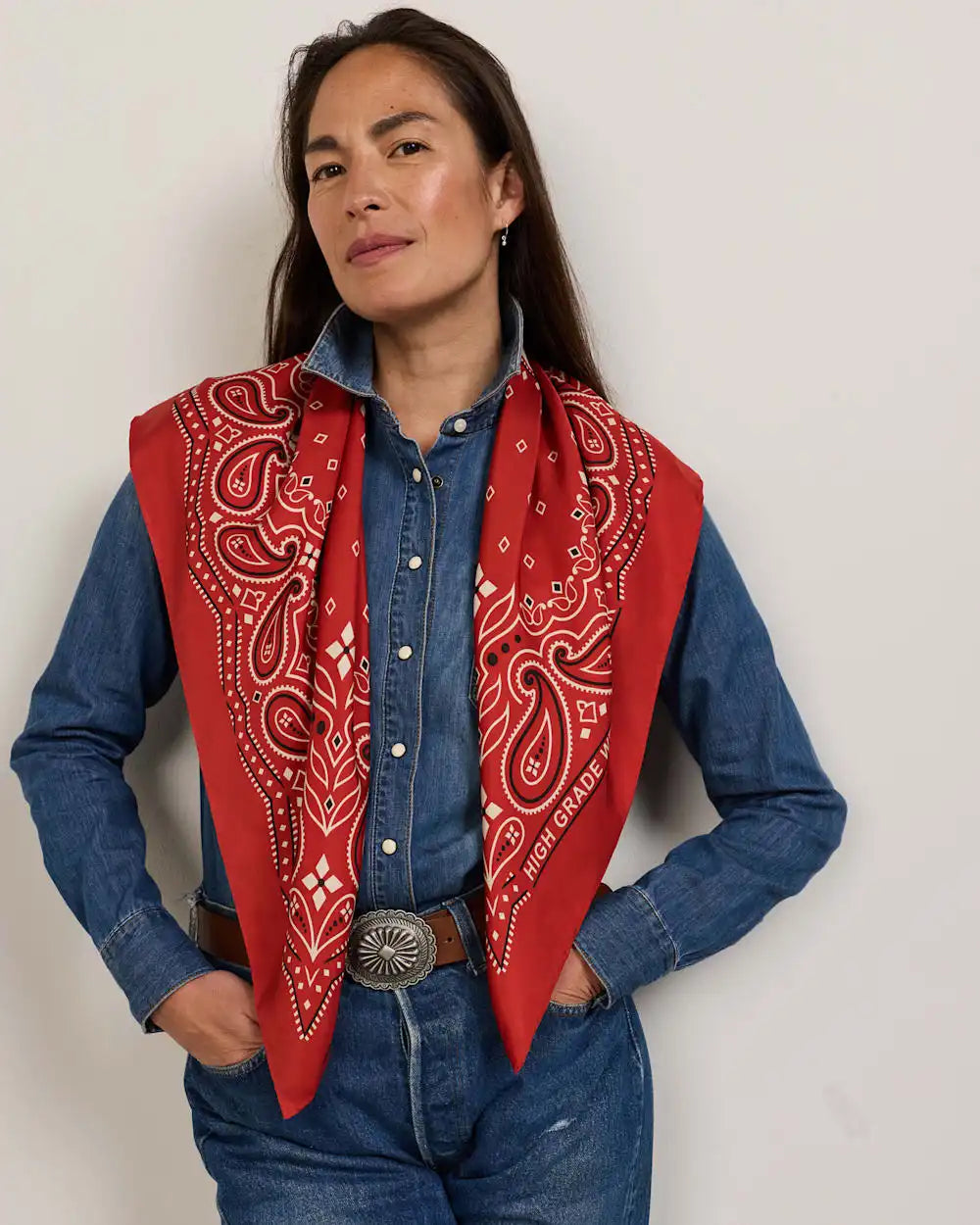 RODEO SPIRIT SILK SCARF