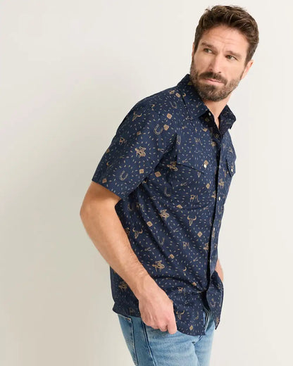 MEN'S SHORT-SLEEVE LARAMIE SNAP-FRONT SHIRT