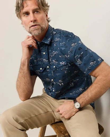 MEN'S SHORT-SLEEVE LARAMIE SNAP-FRONT SHIRT